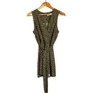 Abercrombie & Fitch floral strapless romper